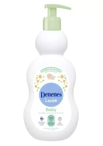 Denenes Baby - Loción Corporal Eco-Enriquecido con Caléndula Ecológica Hidrat...