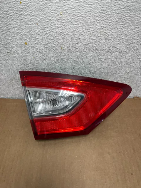 2013 to 2016 Ford Fusion Left Driver LH Side Tail Light Inner 4734N OEM DG1