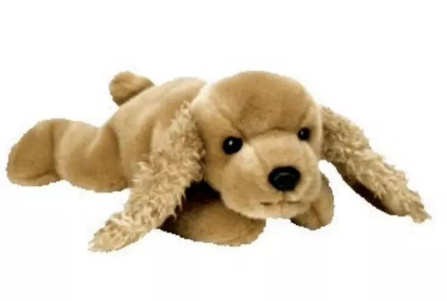 TY Beanie Buddy  Spunky 2000 Cocker Spaniel Dog Plush Stuffed Toy