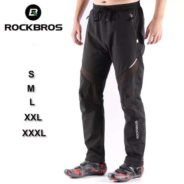 Rockbros Fahrradhose Radhose Herren Sport Lange Hose S/ M/ L/ XXL/ XXXL Schwarz