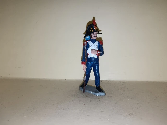 Figurine Starlux - Canonnier De La Jeune Garde Premier Empire - Plomb Peint - TBE