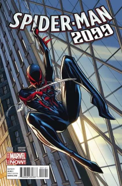 Spiderman 2099 1 Vol 2 Rare J Scott Campbell Variant Amazing Nm Sold Out