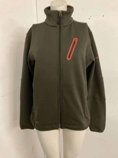 Womens Columbia Dark Green Titanium Soft Shell Jacket Uk 14 (See Measurements)