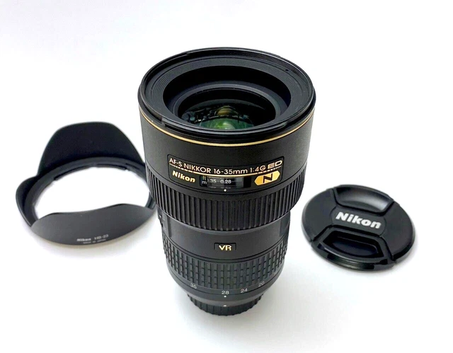 Nikon NIKKOR 16-35mm f/4G ED VR AF-S Lens Nano Crystal Coat