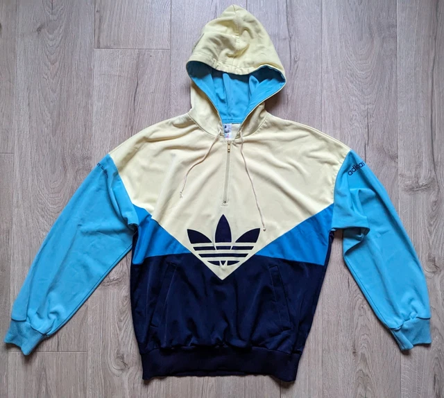 Adidas Jacket Vintage Kapuzenpullover Track Hoodie Colorado New York 80s XS