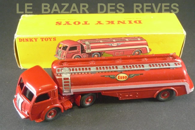 Dinky Toys France – Tracteur Panhard Citerne Esso – Réf 32 C (576) – Avec Boîte