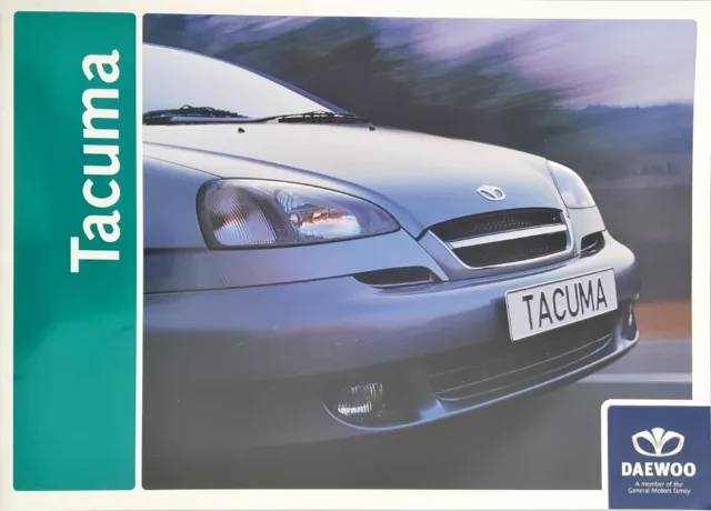 Daewoo Tacuma Brochure 2004