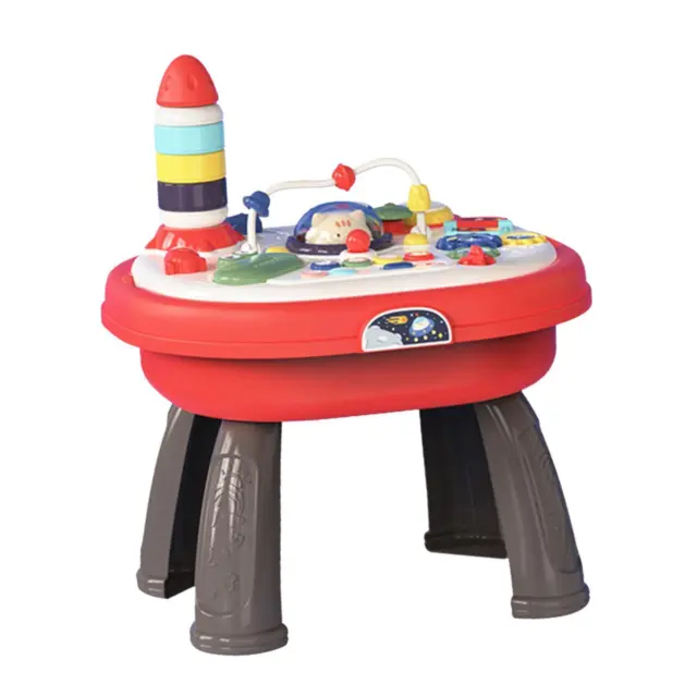Musical Learning Table Study Early Educational Durable 3