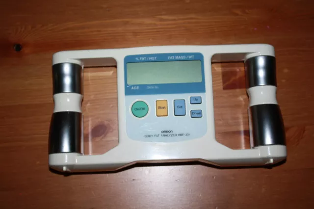 Omron Body Logic Body Fat Analyzer Model HBF-301 TESTED