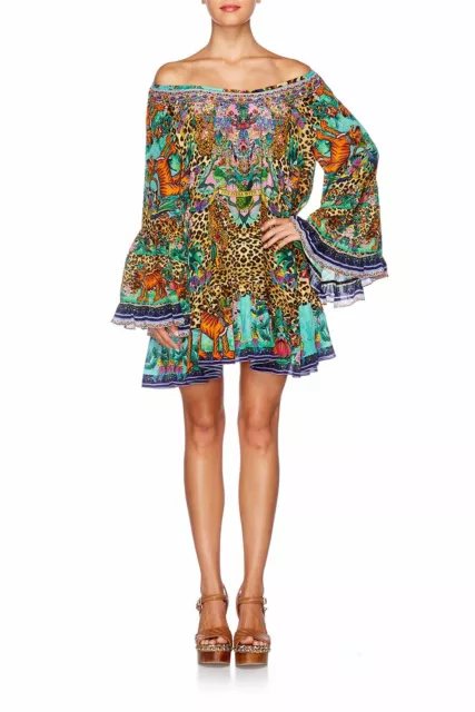 Camilla a line frill dress sale top