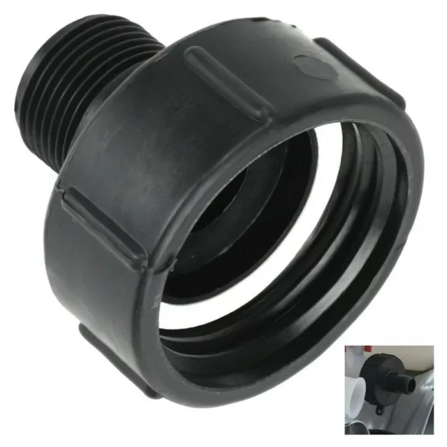 High Quality Connection Tool With Gasket Black Connecting Hose Fitting