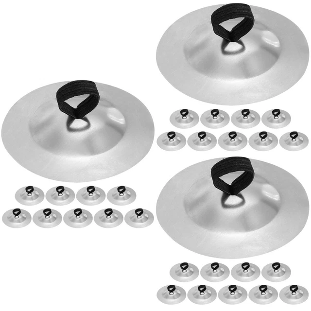 15 Pairs Kupfer Fingerbecken Für Den Bauchtanz Kind Klatschender Affe Mit