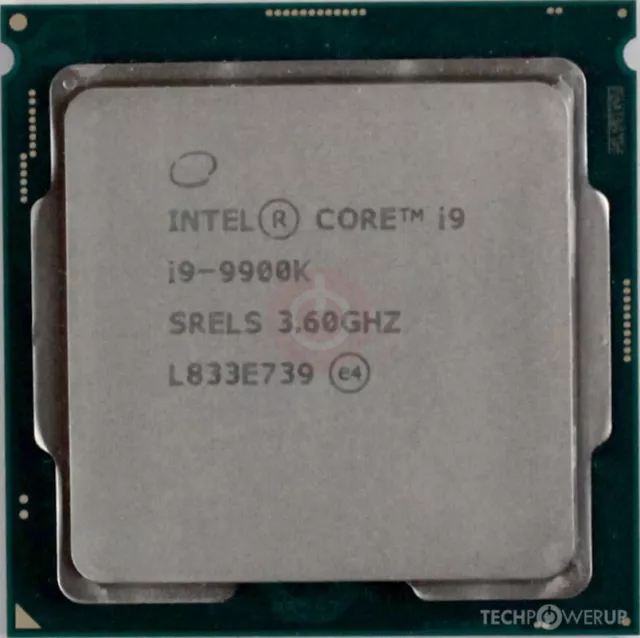 Intel Core i9-9900K 3,60 GHz FCLGA1151 Octa Core Processeur (BX80684I99900K)