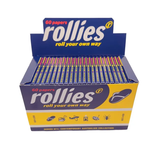 100 X Booklets Rollies Brand Rolling Papers. FREE SHIPPING