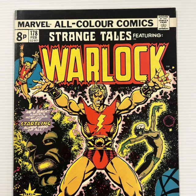 Strange Tales featuring Warlock #178 1975 FN/VF 1st Appearance of Magnus 2