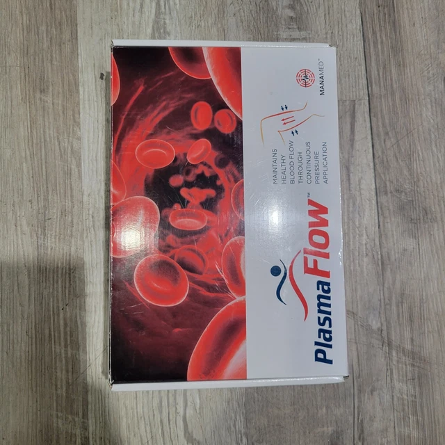 FLUJO DE PLASMA por Manmed Trombosis TVP Prevención más Cargador/Manual