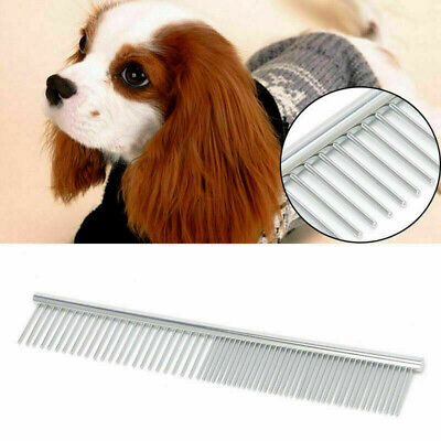 Pets Stainless Steel Comb Hair Brush Shedding Flea For Dog Cat Trimmer GroomY~gu 2
