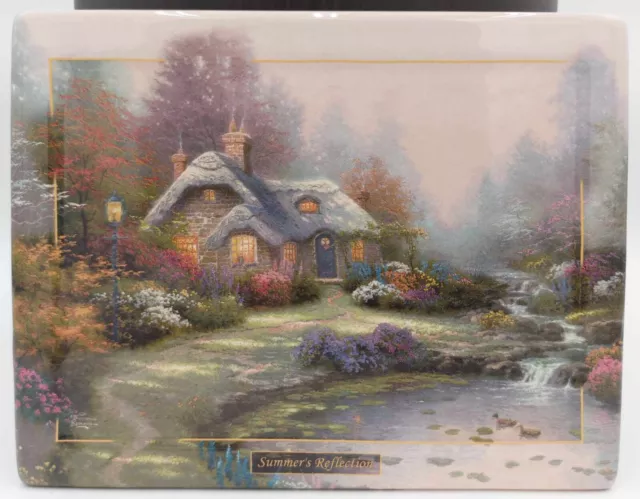 Thomas Kinkade's Seasons of Reflection Everett's Cottage Summer