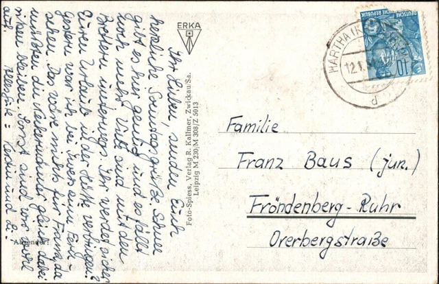 Hartha i.Sa., Blick auf die Dresdnerstraße 2
