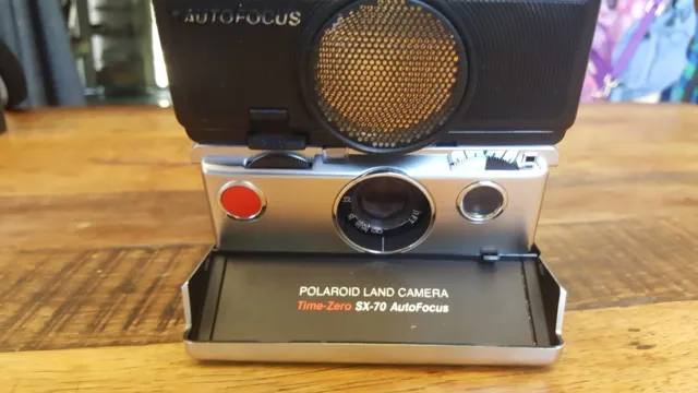 Polaroid sx-70 camera
