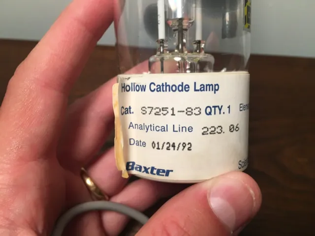 Baxter Hamatsu S7251-83 Bismuth (Bi) Hollow Cathode Lamp for Atomic Absorption 3