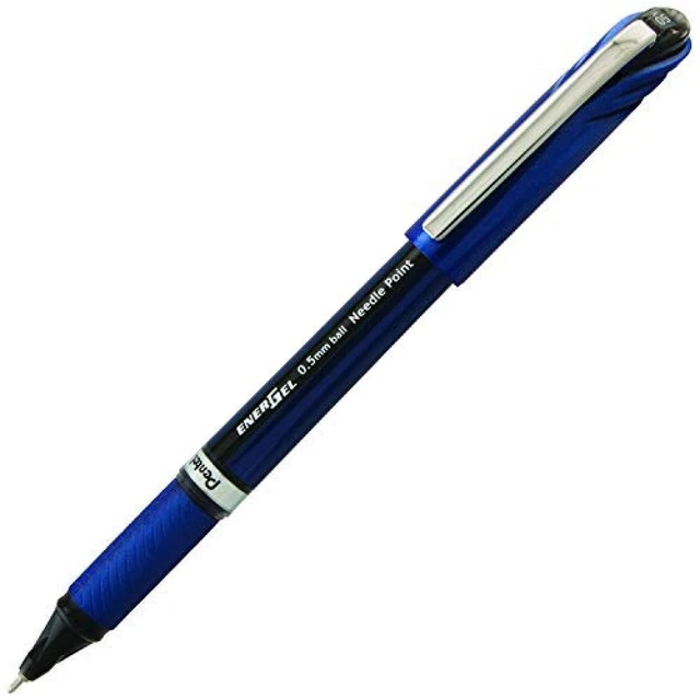 (TG. Confezione da 12) Pentel Energel Plus, 12 pezzi - NUOVO