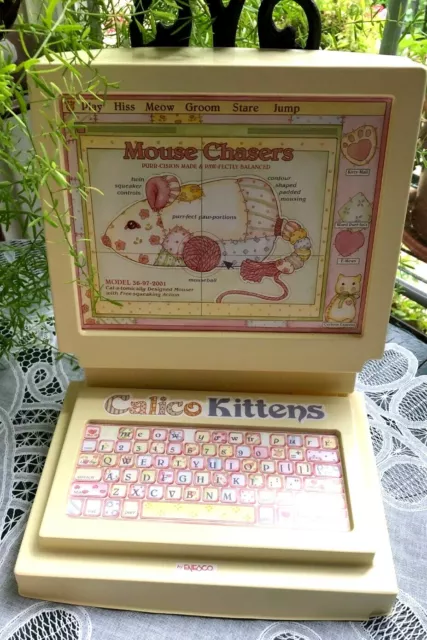 Calico Kittens By Priscilla Hillman - Mouse Chasers  Display