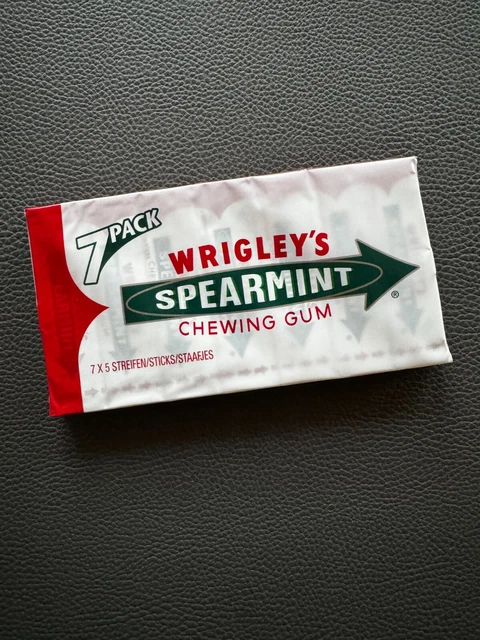WRIGLEY S SPEARMINT CHEWING Gum Wrigleys Chewing Gum 7 Pack Of 5 Strips 