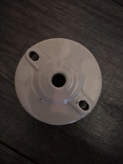 Techo de cerámica rosa, salida flexible vintage eléctrico 