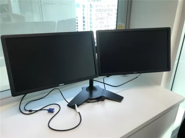 Dual Monitor Dell P2417H 24" IPS WLED FHD 1080p Monitor