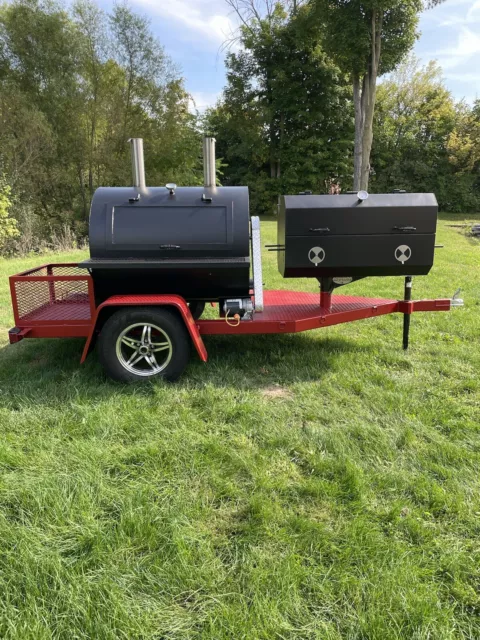 2021 New BBQ Smoker Finishing Grill 13'l x 7'w x 6'h Side Hustle New Business