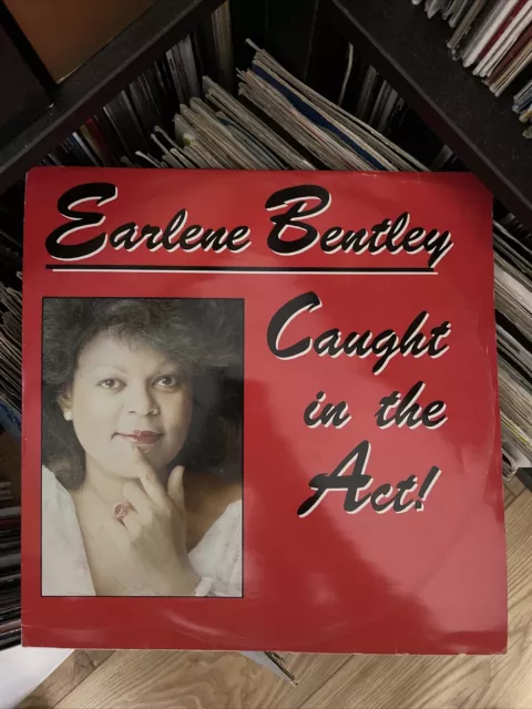 Earlene Bentley - Caught In The Act 12" 45 RPM VG+ SOHOT 23 UK Vinyl Record