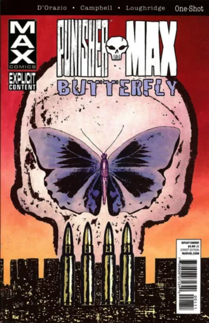 Punisher Max: Butterfly #1 (2010) Marvel Comics