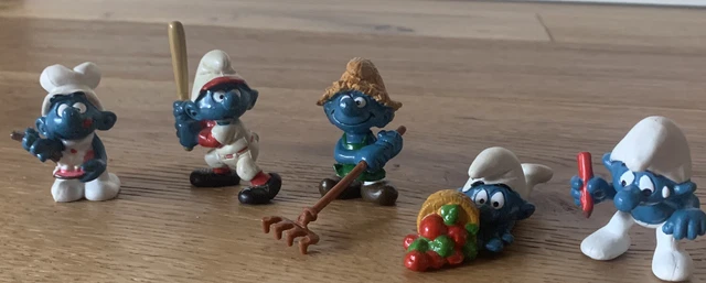 PUFFI SMURFS PUFFO MADE IN  Hong Kong  PEYO ANNI 80 da collezione