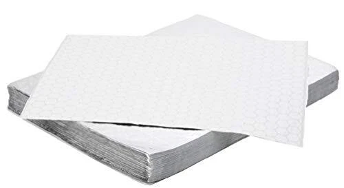 (1000-Case) 10 3/4 x 14 Insulated Aluminum Foil Sandwich Wrap Cover Sheet*