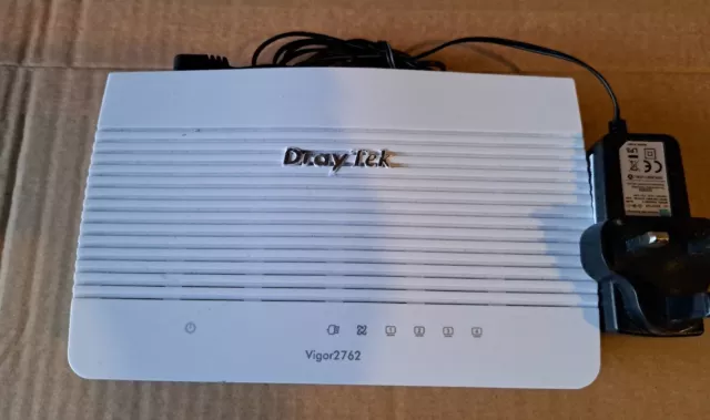 DrayTek Vigor 2762 Series ADSL2/VDSL2 Wired Router - White