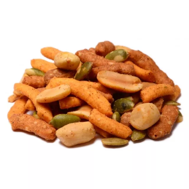 SPICY FIESTA NUT MIX ~2lb BAG ~SHIPS FREE