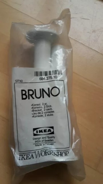 IKEA &amp;BRUNO&amp; REGALTRÄGER/KONSOLE/WANDHALTER/REGALBRETTHALTER EUR 4,50 ...