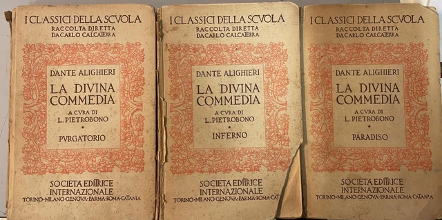 divina commedia (inferno-purgatorio-paradiso) alighieri dante
