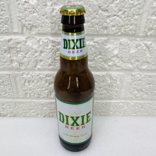 Empty DIXIE BEER Brown Glass 12oz. Bottle w/ Cap New Orleans Brewery • FREE SH‼