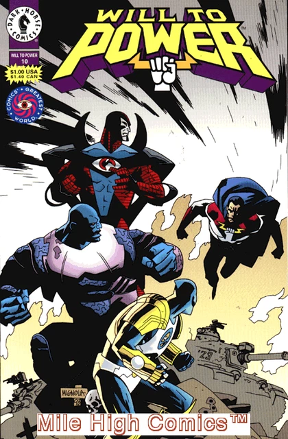 WILL TO POWER (1994 Series) #10 Very Fine Comics Book