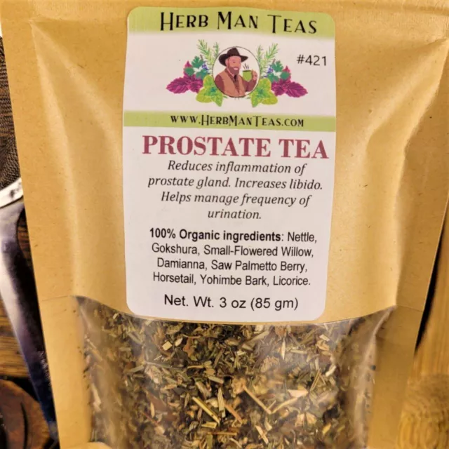 PROSTATE TEA - Reduces inflammation of the prostate gland & frequent urination