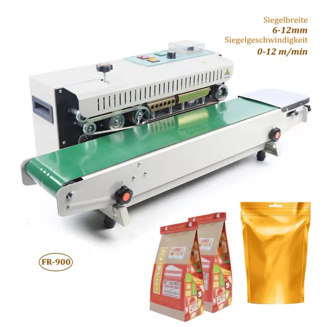 FR-900 sigillatrice automatica sacchetto di plastica sigillatrice nastro sigillante