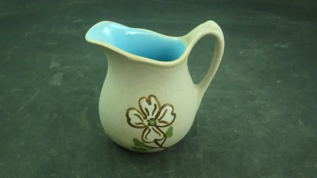 Vintage Pigeon Forge Pottery Tennessee - Dogwood Design Pitcher creamer