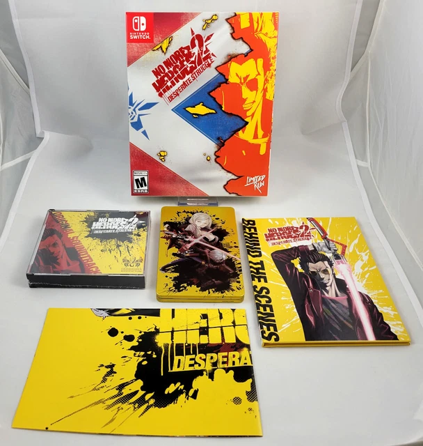 NSW *NO GAME* No More Heroes 2 Collectors Edition - Nintendo Switch - LRG