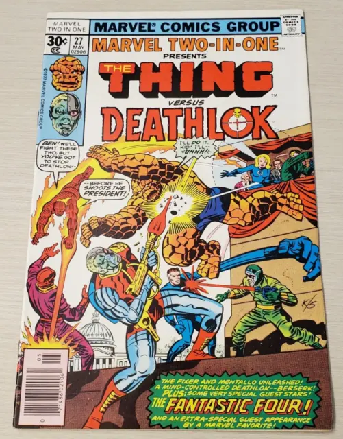 Marvel Two-In-One #27 (1977) Early Deathlok Classic 70'S Marvel Comics!
