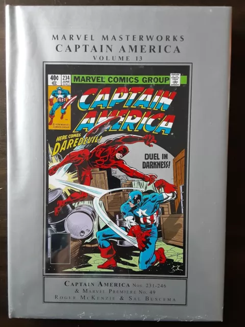 Marvel Masterworks Captain America Volume 13 (Hardcover, Sealed)