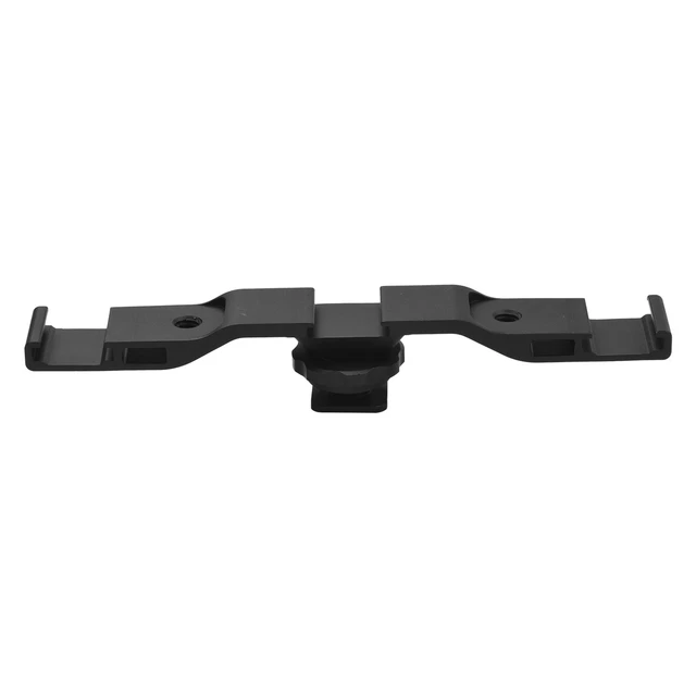 Metal cold shoe mount bracket for installing microphone video i7j3 13 