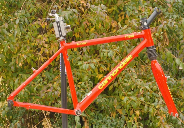 VINTAGE CANNONDALE F1000 Frameset Mountain Bike Frame Fork