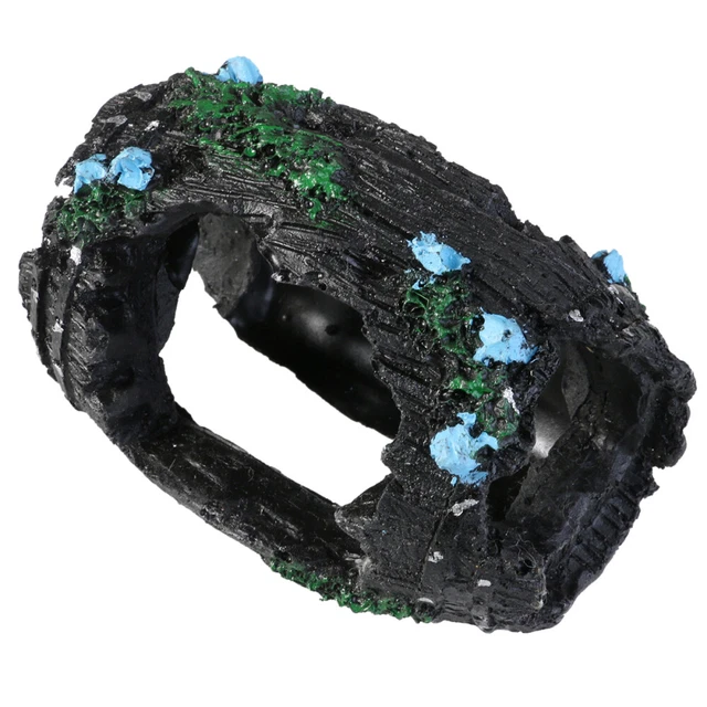 Tronco Decorativo Per Acquario - Legno Naturale Per Pesci E Rettili - Foto 8